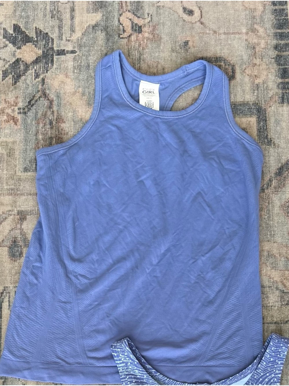 Athleta Girl Lilac Racerback Active Tank Top